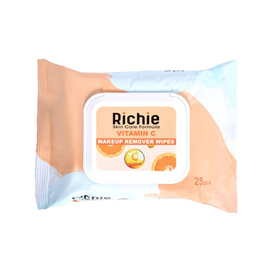 Richie Vitamin C  Makeup Remover Wipes (25 Pcs)