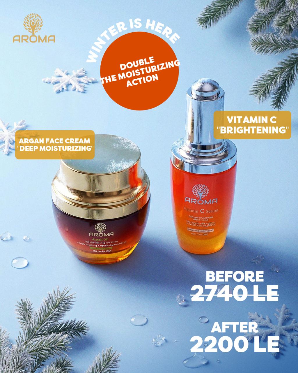 Face Moisturizing Offer ( Face Cream + Vitamin C Serum 15% )