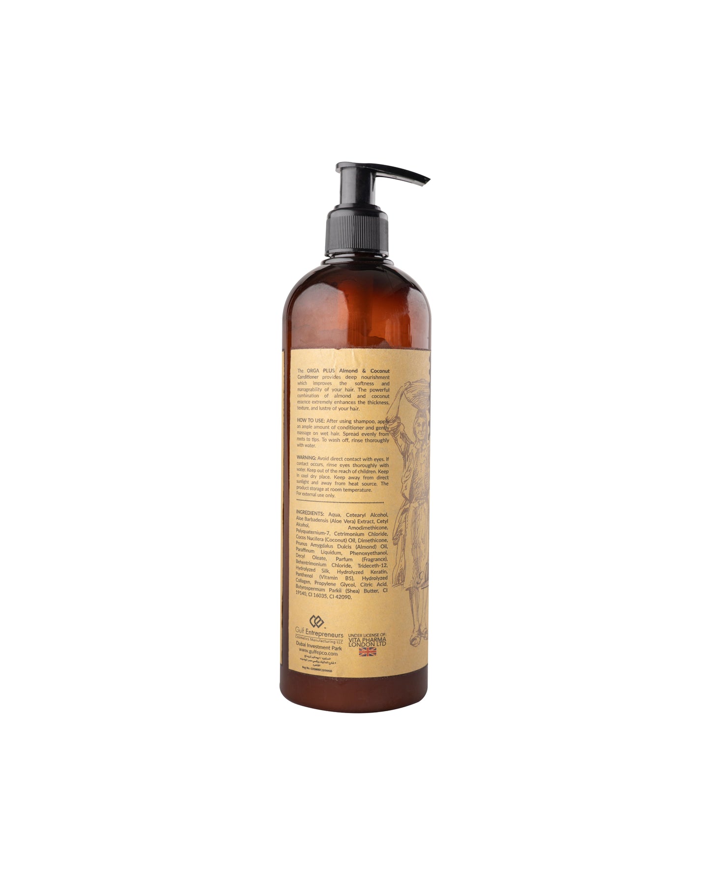 Almond & Coconut Hair Conditioner (500ml)